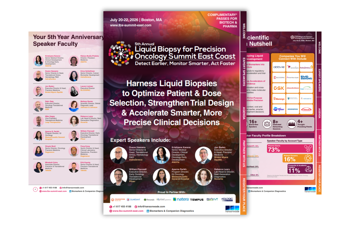 5th Liquid Biopsy for Precision Oncology East Coast Brochure Cover Image