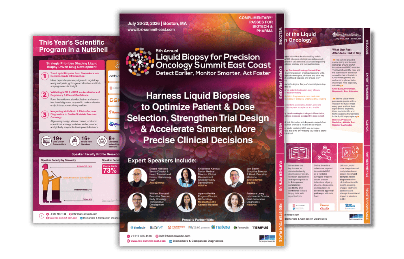 5th Liquid Biopsy for Precision Oncology East Coast Brochure Cover Image
